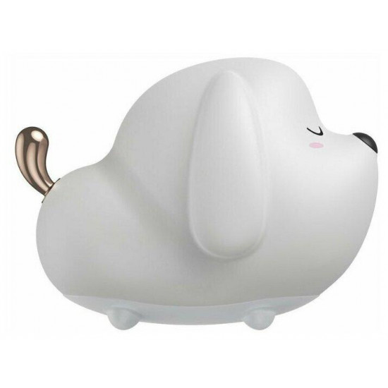 Світильник-нічник силіконовий Baseus Cute Series Doggie Silicone White DGAM-B02