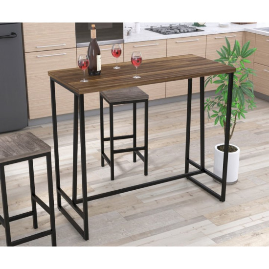 Bar table BS-125 Loft Design Walnut Modena