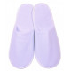 Disposable terry closed slippers - 4 pairs