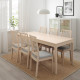 Stool IKEA EKEDALEN birch / Orrsta light gray (003.410.23)