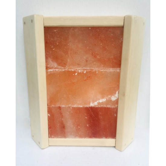 Lamp fence PRO with Himalayan salt 3 tiles for baths and saunas linden