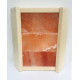 Lamp fence PRO with Himalayan salt 3 tiles for baths and saunas linden