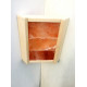 Lamp fence PRO with Himalayan salt 3 tiles for baths and saunas linden