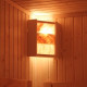 Lamp fence PRO with Himalayan salt 3 tiles for baths and saunas linden