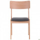 AMF dining chair Cantal bleached beech/marengo 545031