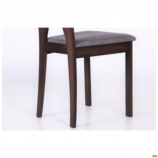 AMF dining chair Portland dark walnut/graphite 546281