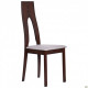 AMF dining chair Portland dark walnut/cappuccino 546282