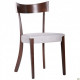 AMF dining chair Greenford dark walnut/cappuccino 546284