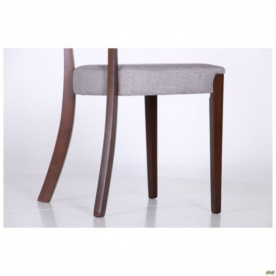 AMF dining chair Greenford dark walnut/cappuccino 546284