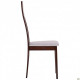 AMF dining chair Portland dark walnut/cappuccino 546282