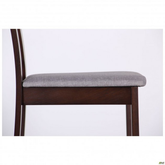 AMF dining chair Portland dark walnut/cappuccino 546282