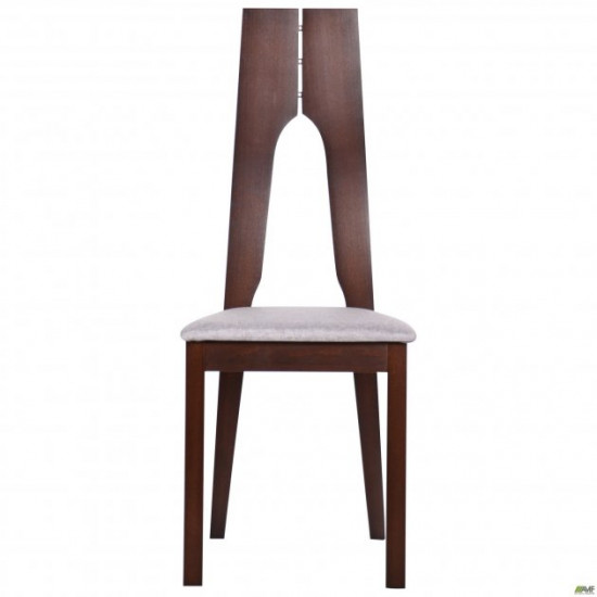 AMF dining chair Portland dark walnut/cappuccino 546282