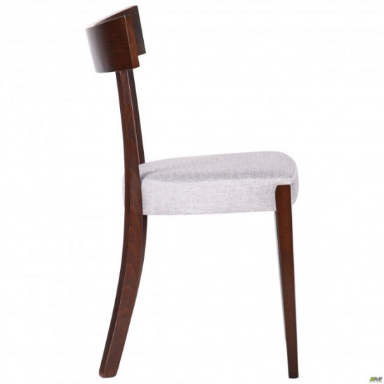 AMF dining chair Greenford dark walnut/cappuccino 546284