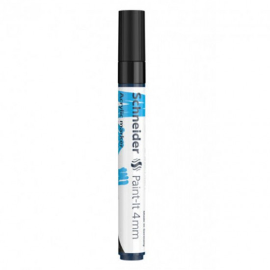 Acrylic marker Schneider Paint-it 320 4 mm black (S120201)