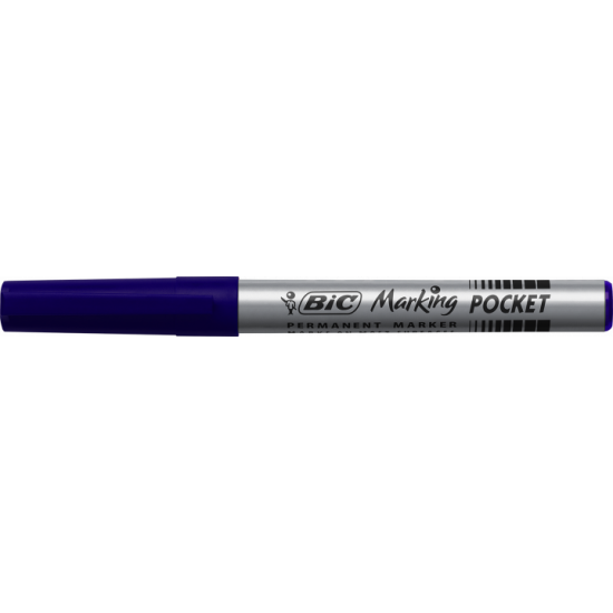 Permanent marker Bic Fine 1.1 mm blue (bc8209012)