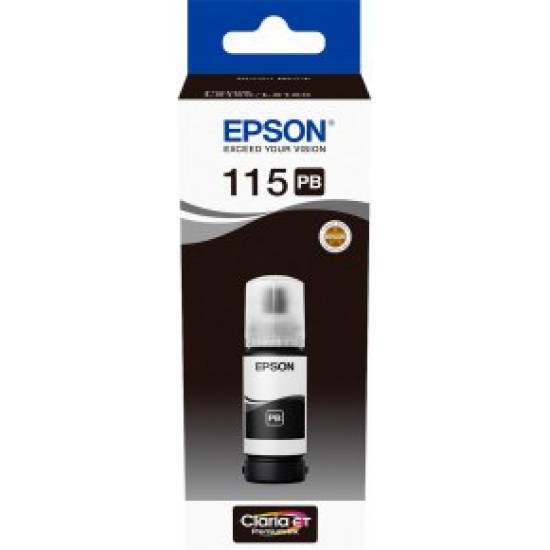 Контейнер із чорнилом Epson L8160/L8180 Black (C13T07D14A)