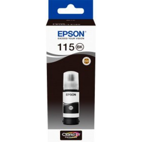 Контейнер із чорнилом Epson L8160/L8180 Black pigm (C13T07C14A)