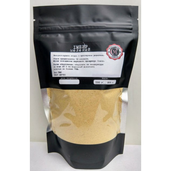 Meleniya ginger Ministry of Spices 200g