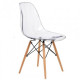 Dining chair Onder Metal NIK transparent