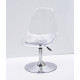 Dining chair with height-adjustable support Onder Metal NIK transparent CH - BASE