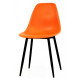 Dining chair Onder Metal NIK orange 70 METAL - BK