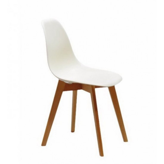 Dining chair Onder Metal NIK milky 56 D