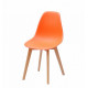 Dining chair Onder Metal NIK orange 70 D