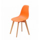 Dining chair Onder Metal NIK orange 70 D