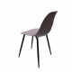 Dining chair Onder Metal NIK purple 66 METAL - BK