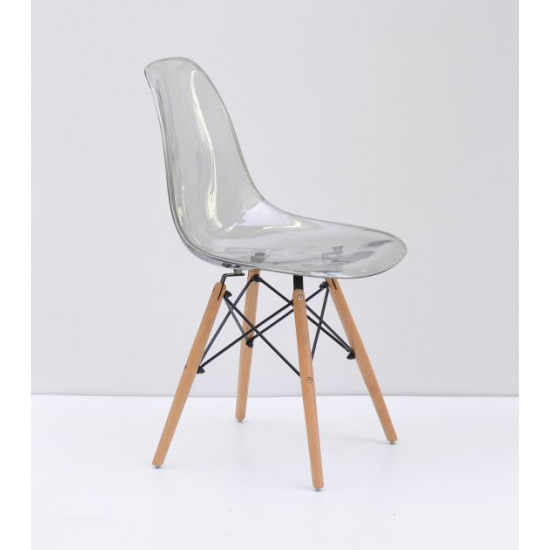 Dining chair Onder Metal NIK smoky