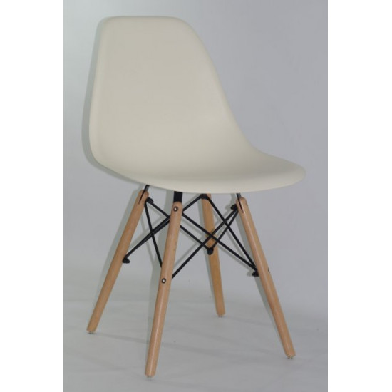 Dining chair Onder Metal NIK milky 56