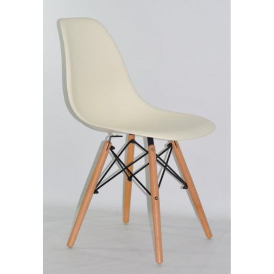 Dining chair Onder Metal NIK milky 56