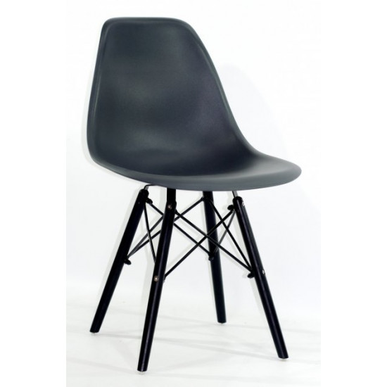 Dining chair Onder Metal NIK anthracite 01 BK