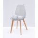 Dining chair Onder Metal NIK smoky D