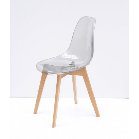 Dining chair Onder Metal NIK smoky D