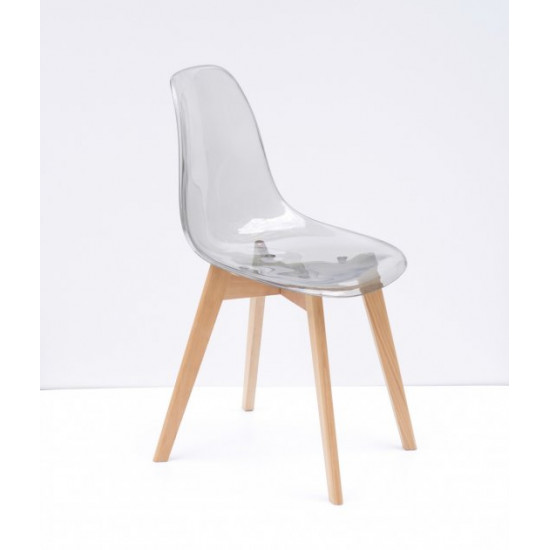 Dining chair Onder Metal NIK smoky D