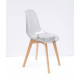 Dining chair Onder Metal NIK smoky D