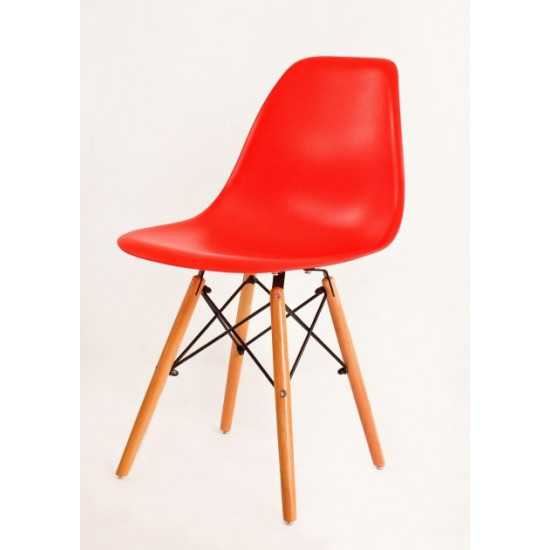 Dining chair Onder Metal NIK red 05