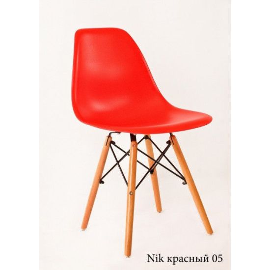 Dining chair Onder Metal NIK red 05