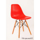 Dining chair Onder Metal NIK red 05