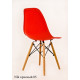 Dining chair Onder Metal NIK red 05