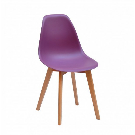 Dining chair Onder Metal NIK purple 62 D