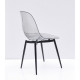 Dining chair Onder Metal NIK smoky METAL - BK