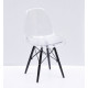 Dining chair Onder Metal NIK transparent BK