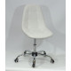 Computer chair with height-adjustable support Onder Metal ALEX EK white OFFICE