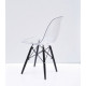 Dining chair Onder Metal NIK transparent BK