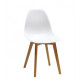 Dining chair Onder Metal NIK white 07 D