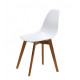 Dining chair Onder Metal NIK white 07 D