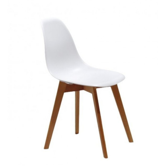 Dining chair Onder Metal NIK white 07 D