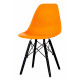 Dining chair Onder Metal NIK orange 70 BK